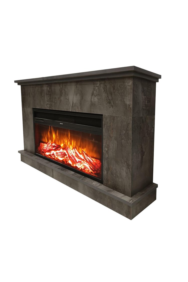 DLC Large Penida Irony 1800 Watt Elektrikli Şömine If34 (DLC1175IR)