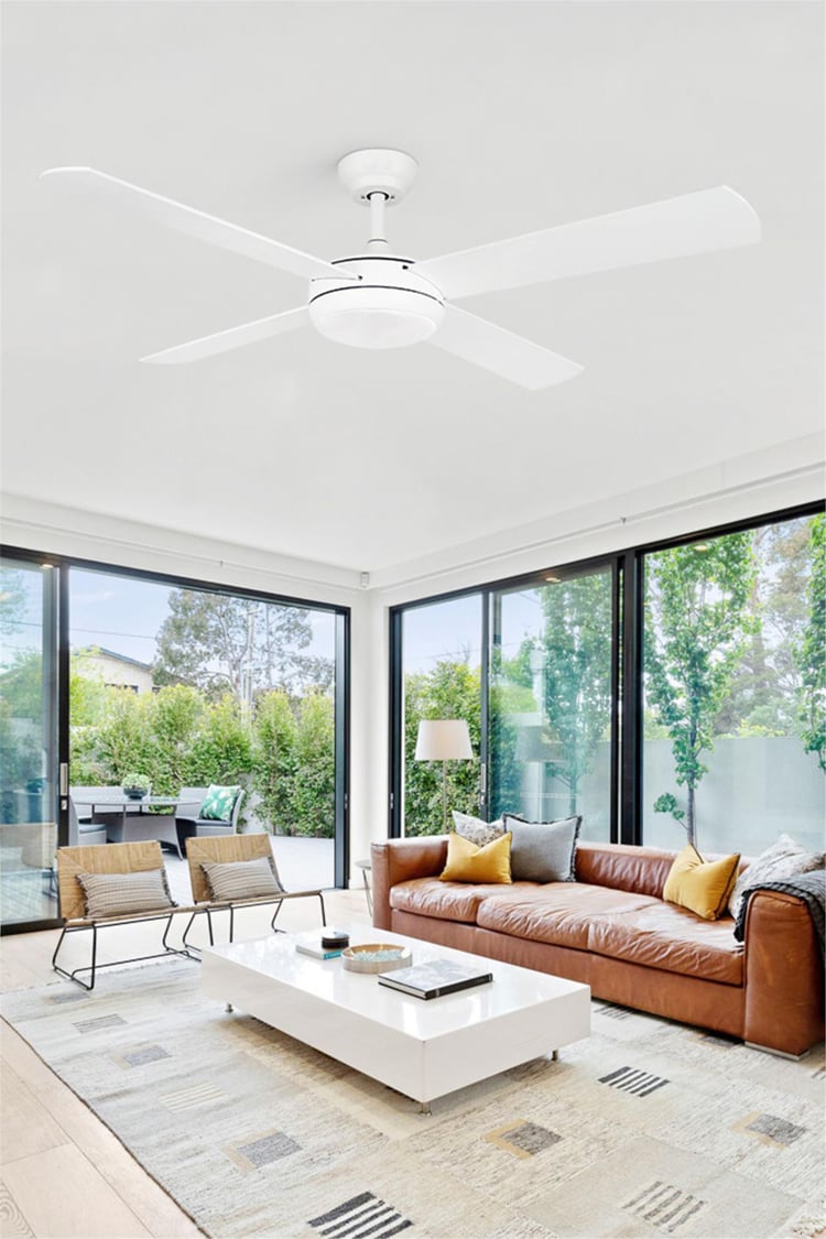 DLC Levante Led Tavan Vantilatörü Beyaz 122 Cm (DCF-W986B)