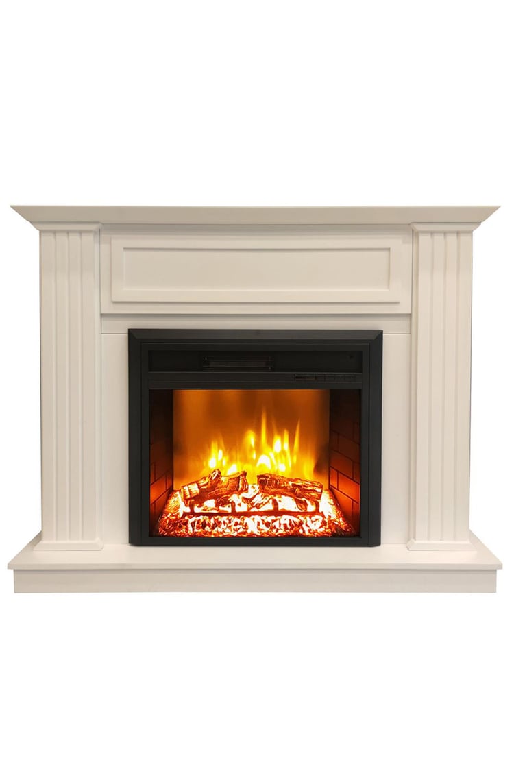 DLC Nordıca Beyaz 1800 Watt Elektrikli Şömine Ef23 (DLC0989)