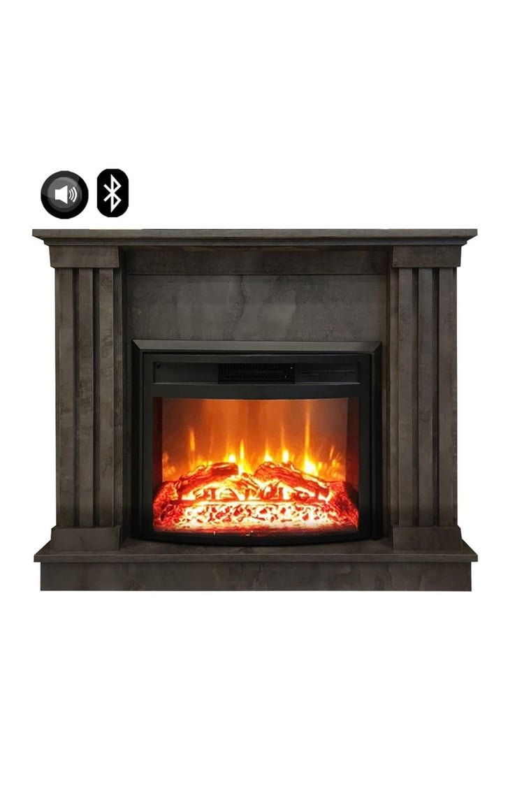 DLC Urban Irony Ses Efektli ve Bluetooth'lu Elektrikli Şömine 1800 Watt 2613l (DLC0990S)