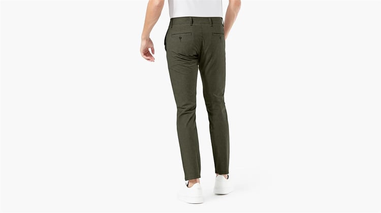 Dockers 7576300090 300 Green Erkek Smart 360 Flex Ultımate Skınny Fıt Chıno Pantolon