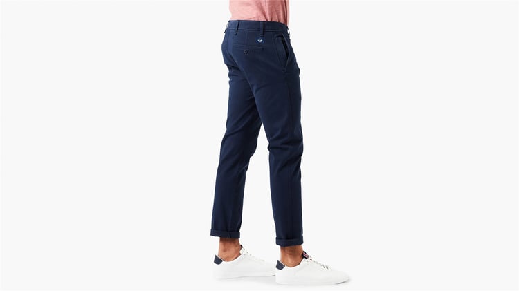 Dockers 7576300120 400 Blue Erkek Smart 360 Flex Ultımate Skınny Fıt Chıno Pantolon