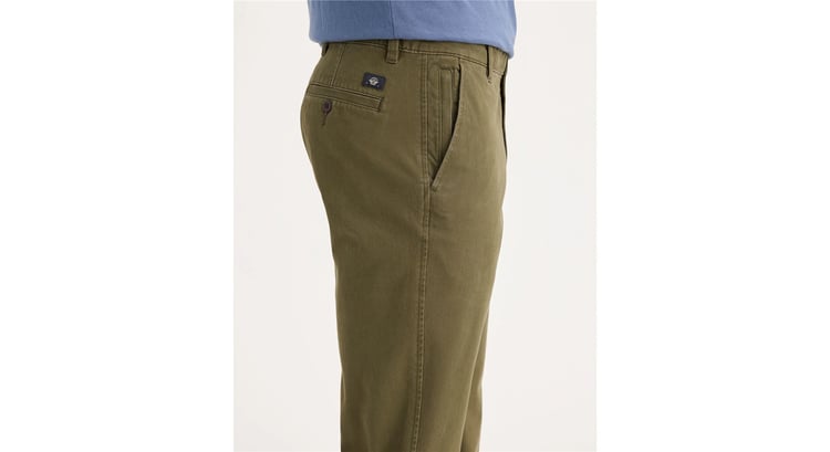 Dockers 7948800090 300 Green Erkek Smart 360 Flex Ultımate Slım Fıt Chıno Pantolon