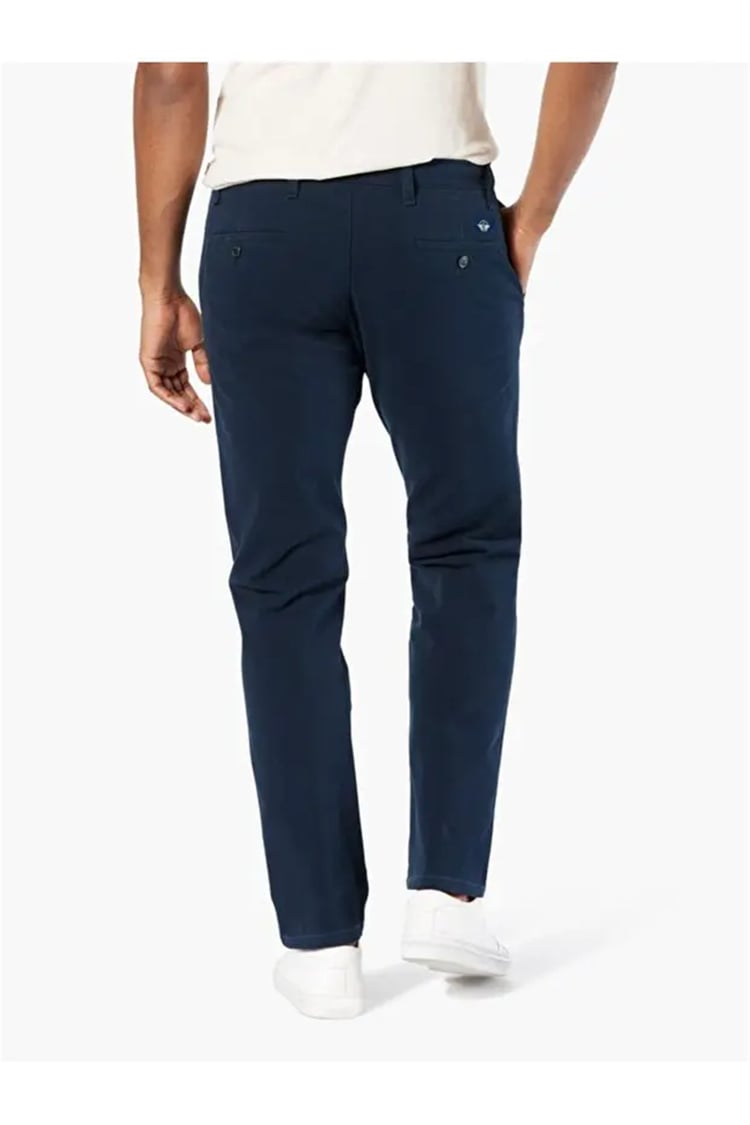 Dockers 8446700060 400 Blue Erkek Smart 360 Flex Ultımate Straıght Fıt Chıno Pantolon