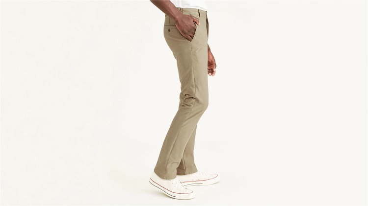 Dockers A141900000 614 Beıge Erkek Smart 360 Comfort Knıt Slım Fıt Chıno Pantolon