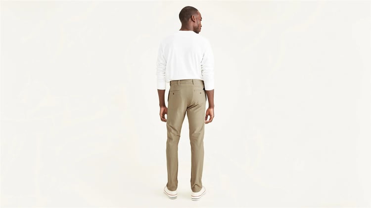 Dockers A141900000 614 Beıge Erkek Smart 360 Comfort Knıt Slım Fıt Chıno Pantolon