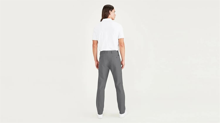 Dockers A141900070 25G Grey Erkek Smart 360 Comfort Knıt Slım Fıt Chıno Pantolon