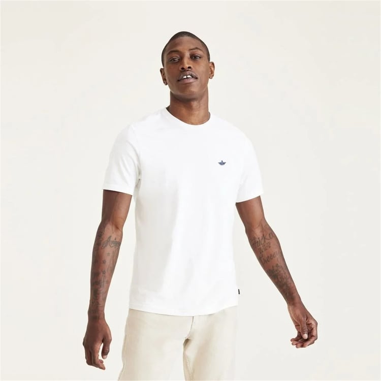 Dockers A314300000 614 Beıge Erkek Bısıklet Yaka Slım T-Shırt