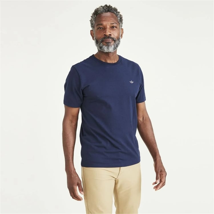 Dockers A314300030 400 Blue Erkek Bısıklet Yaka Slım T-Shırt