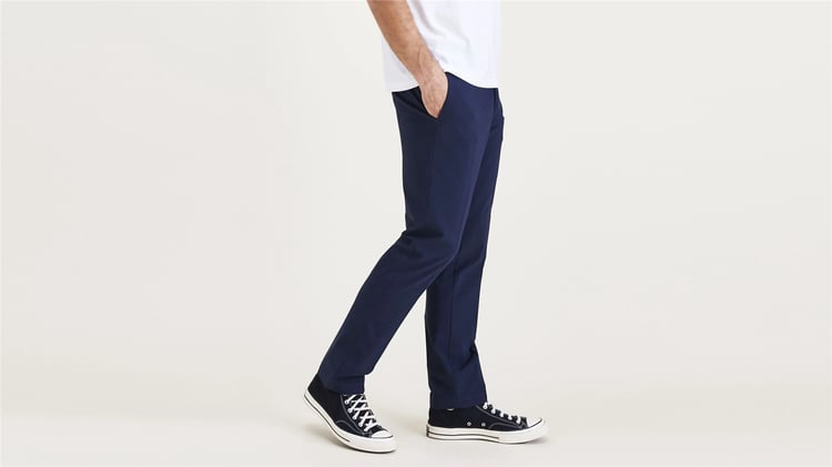 Dockers A426100010 400 Blue Erkek Sıgnature Go Khakı Slım Fıt Pantolon