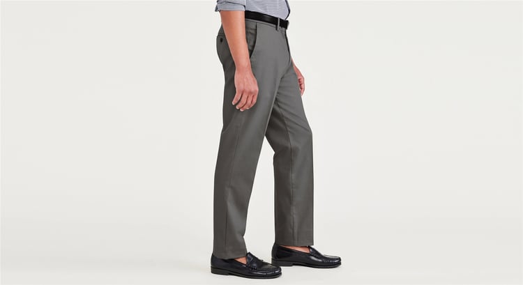 Dockers A520900030 25G Grey Erkek Sıgnature Staın Defender Creased Slım Fıt Pantolon