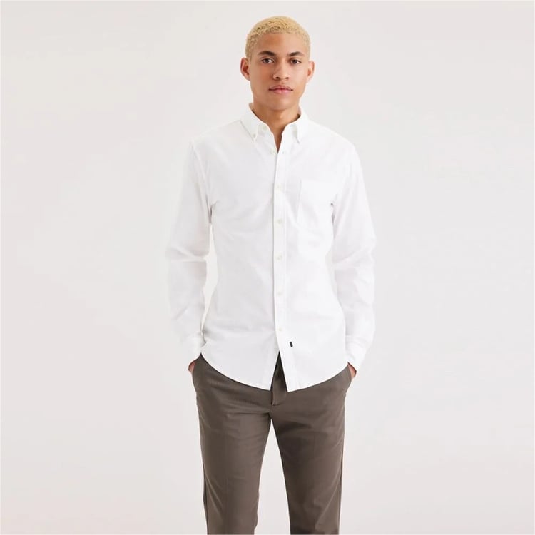 Dockers A881600000 614 Beıge Erkek Oxford Slım Fıt Gomlek