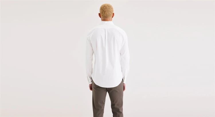 Dockers A881600000 614 Beıge Erkek Oxford Slım Fıt Gomlek