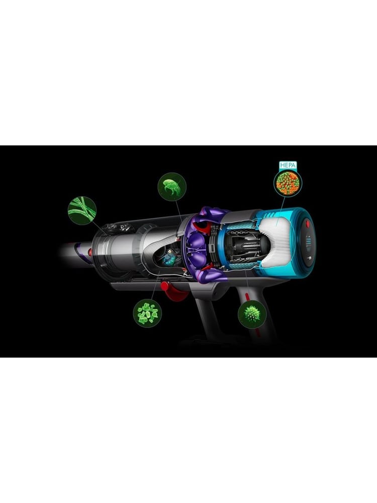 Dyson Gen5detect Mor/Gri Şarjlı Dikey Süpürge