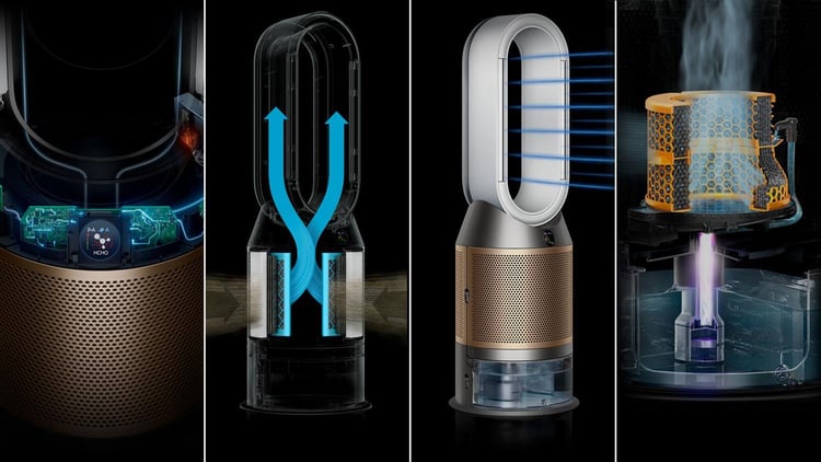 DYSON HUMIDIFY+COOL PH2 DE-NOX NEMLENDIRME OZELLIKLI HAVA TEMIZLEYICI