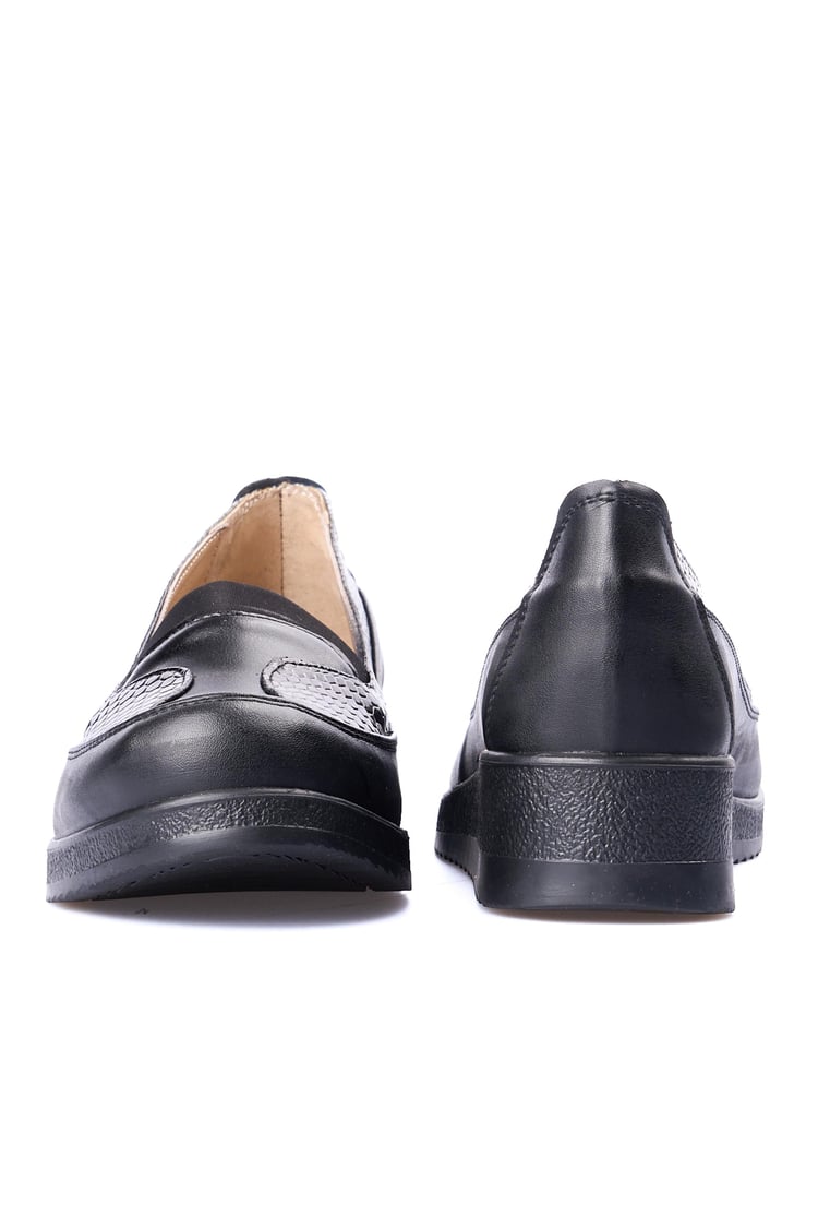 Edik 144Lp Siyah Kadın Comfort Ayakkabı
