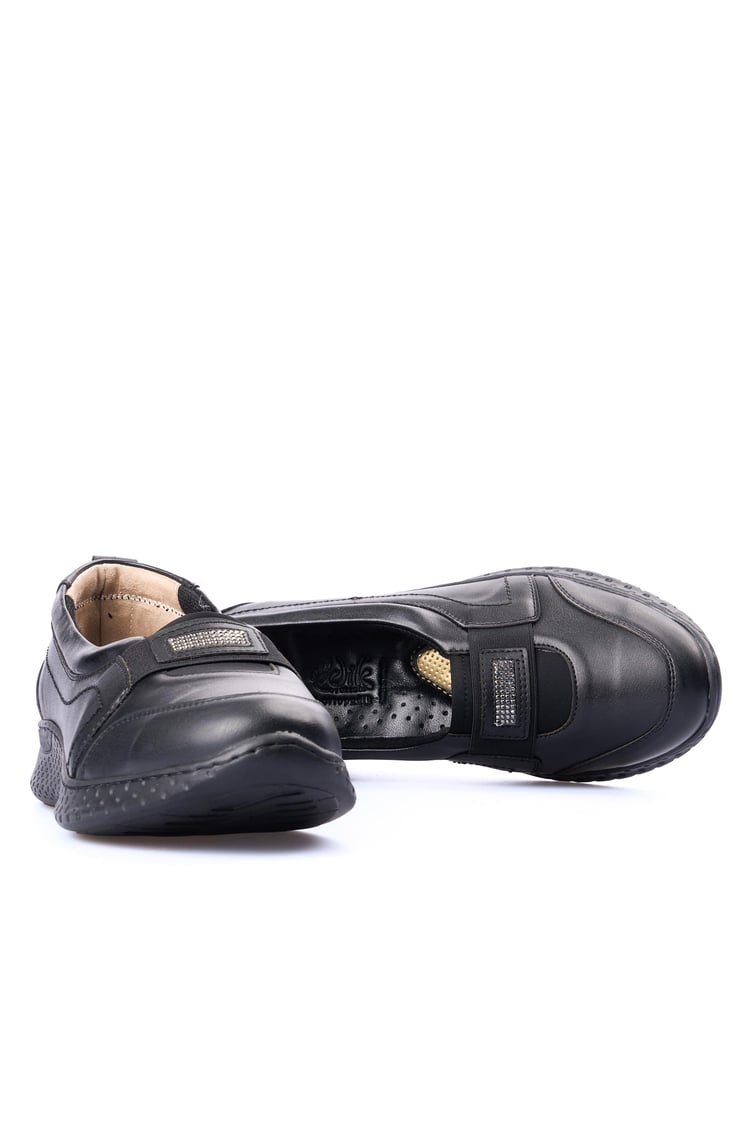 Edik F210 Siyah Kadın Comfort Ayakkabı