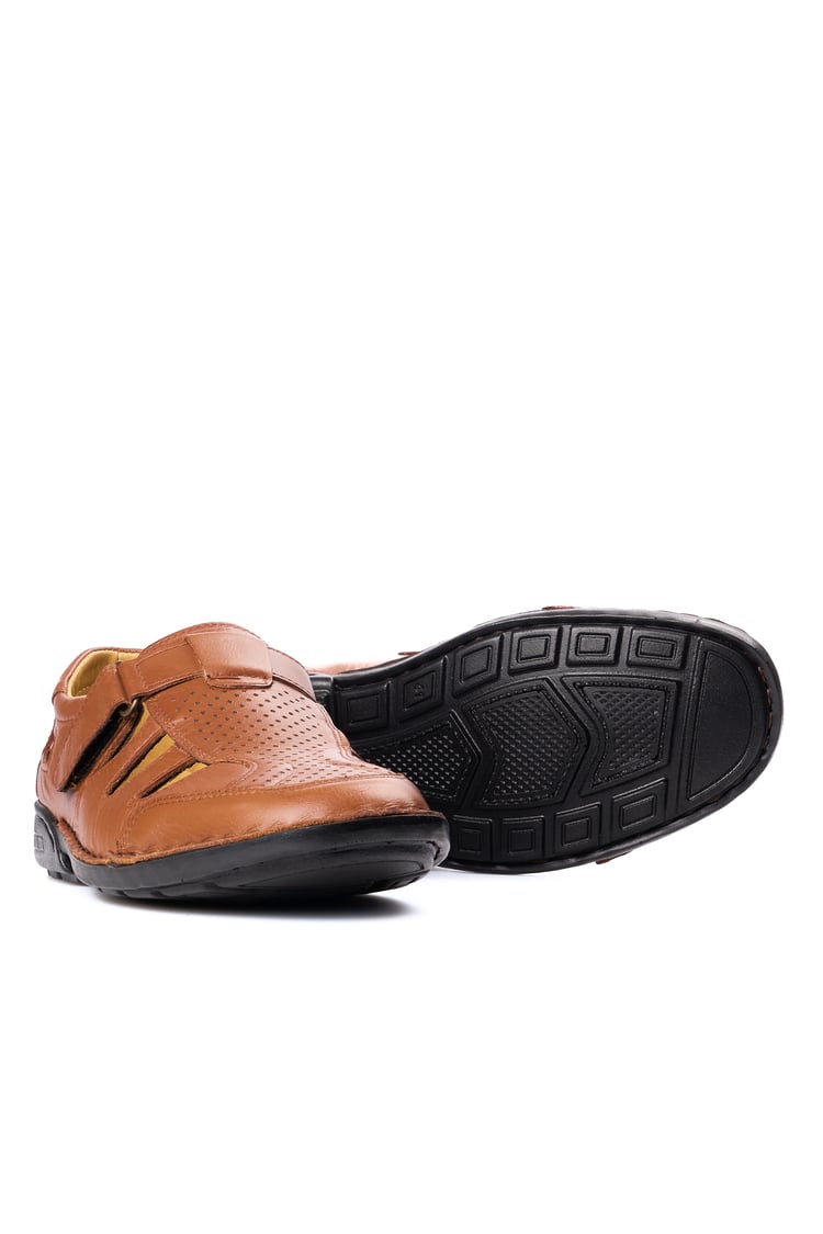 Edu  46 Taba Erkek Delıklı Ayakkabı