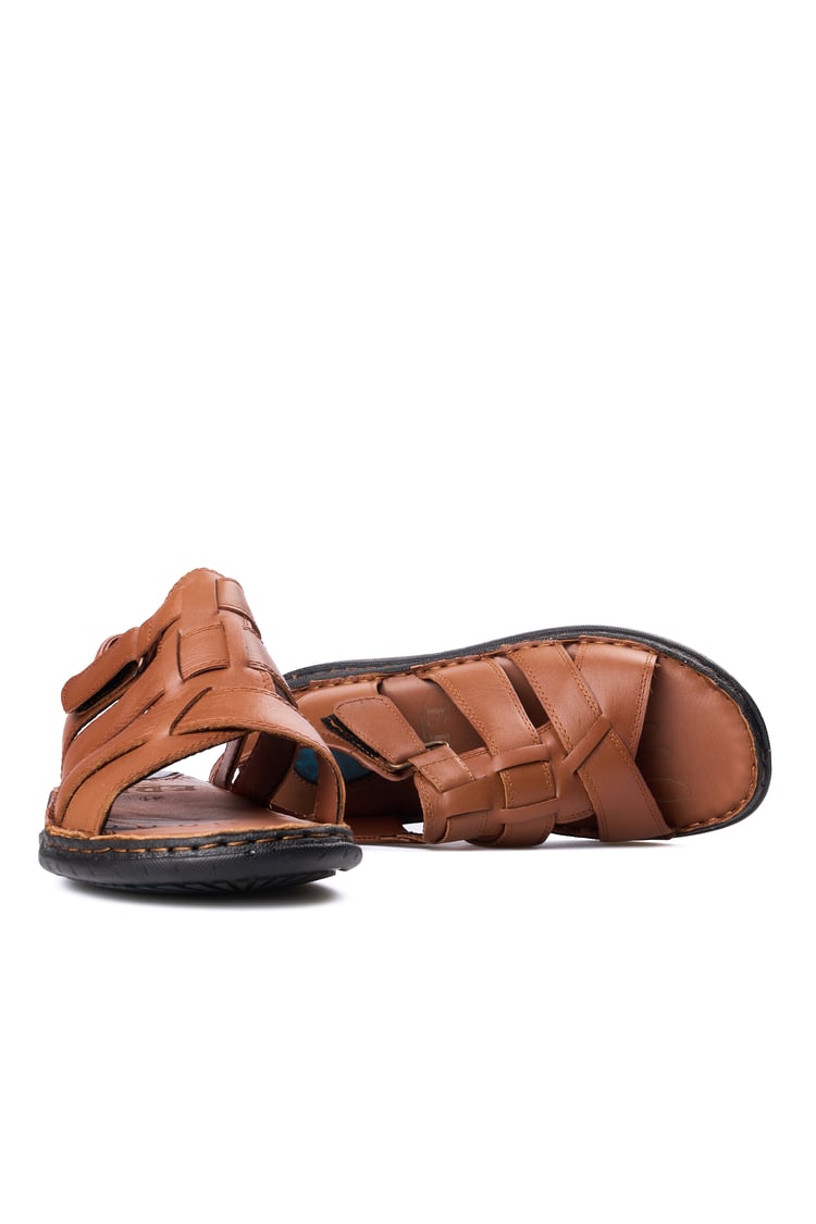 Edu  85 Taba Erkek Sandalet