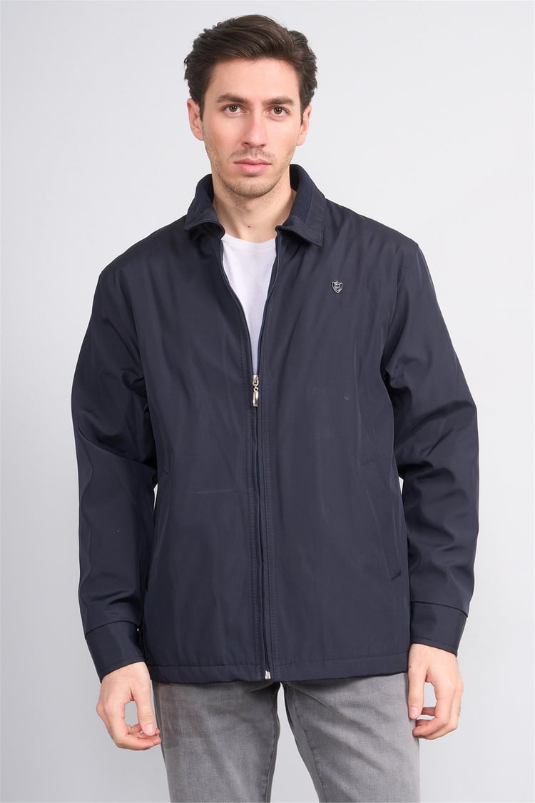 Ertan 800 Lacivert Erkek Safari Bondit Kaban