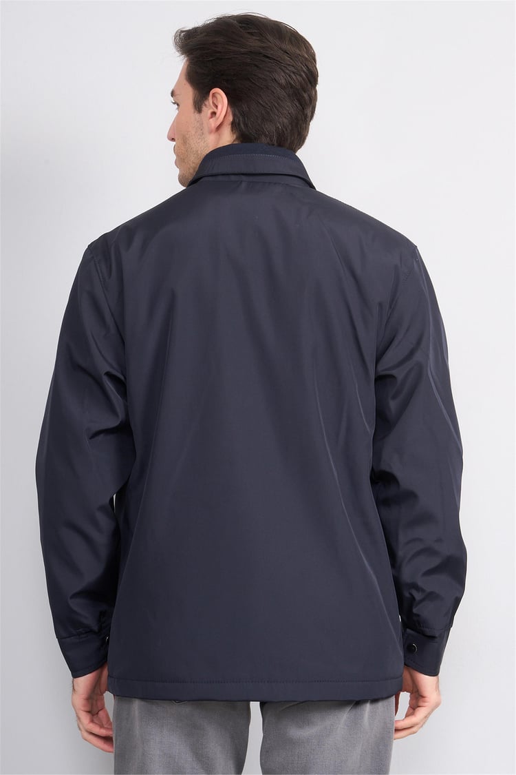 Ertan 800 Lacivert Erkek Safari Bondit Kaban