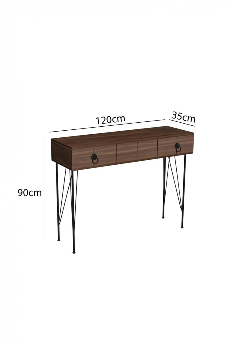 Evdemo Asia Çekmeceli Dresuar Ceviz
