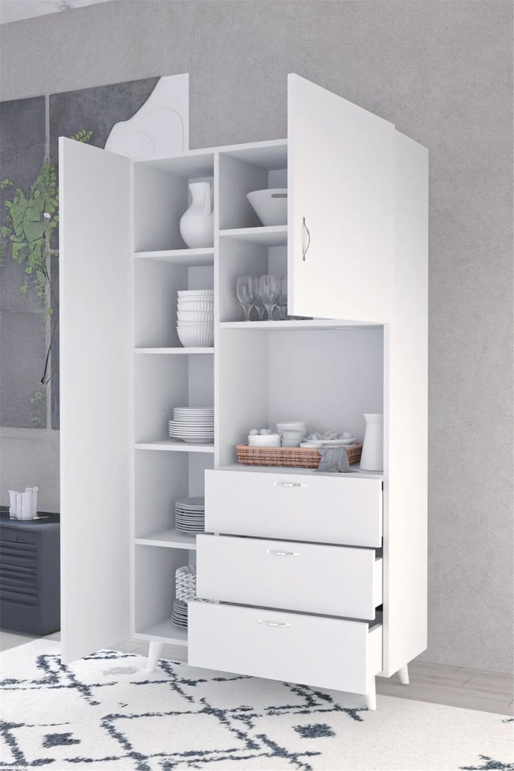 Evdemo Kayra Çok Amaçlı Mutfak Dolabı