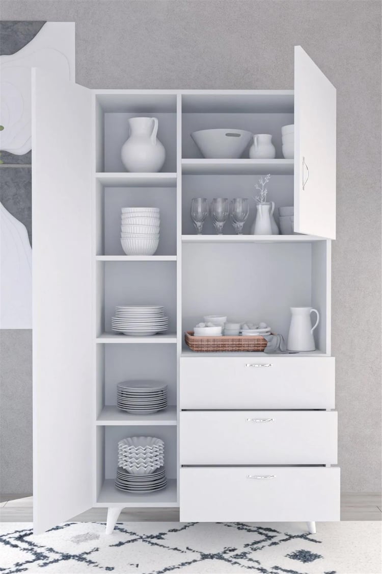 Evdemo Kayra Çok Amaçlı Mutfak Dolabı