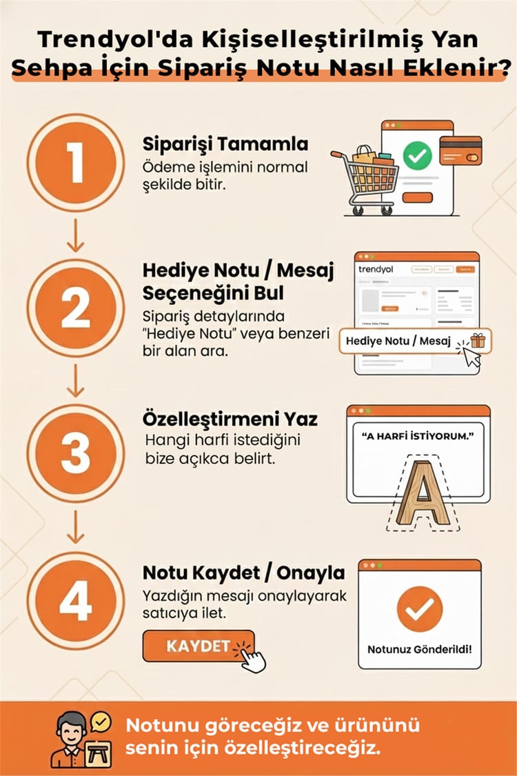 Eymense Alfa Kişiselleştirilebilir Yan Sehpa Ceviz