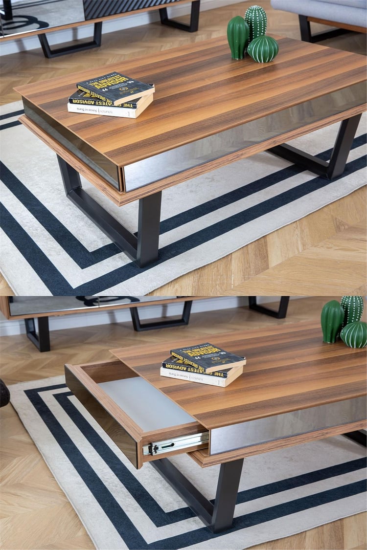 Eymense Efes Açılır Orta Sehpa Ceviz