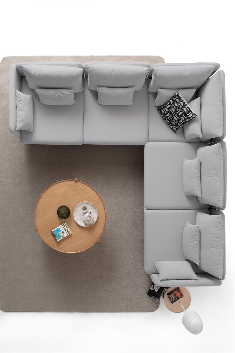 Eymense Flexy L Köşe Takımı Gri