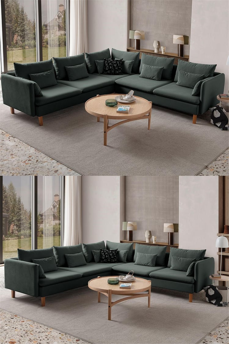 Eymense Flexy L Köşe Takımı Yeşil