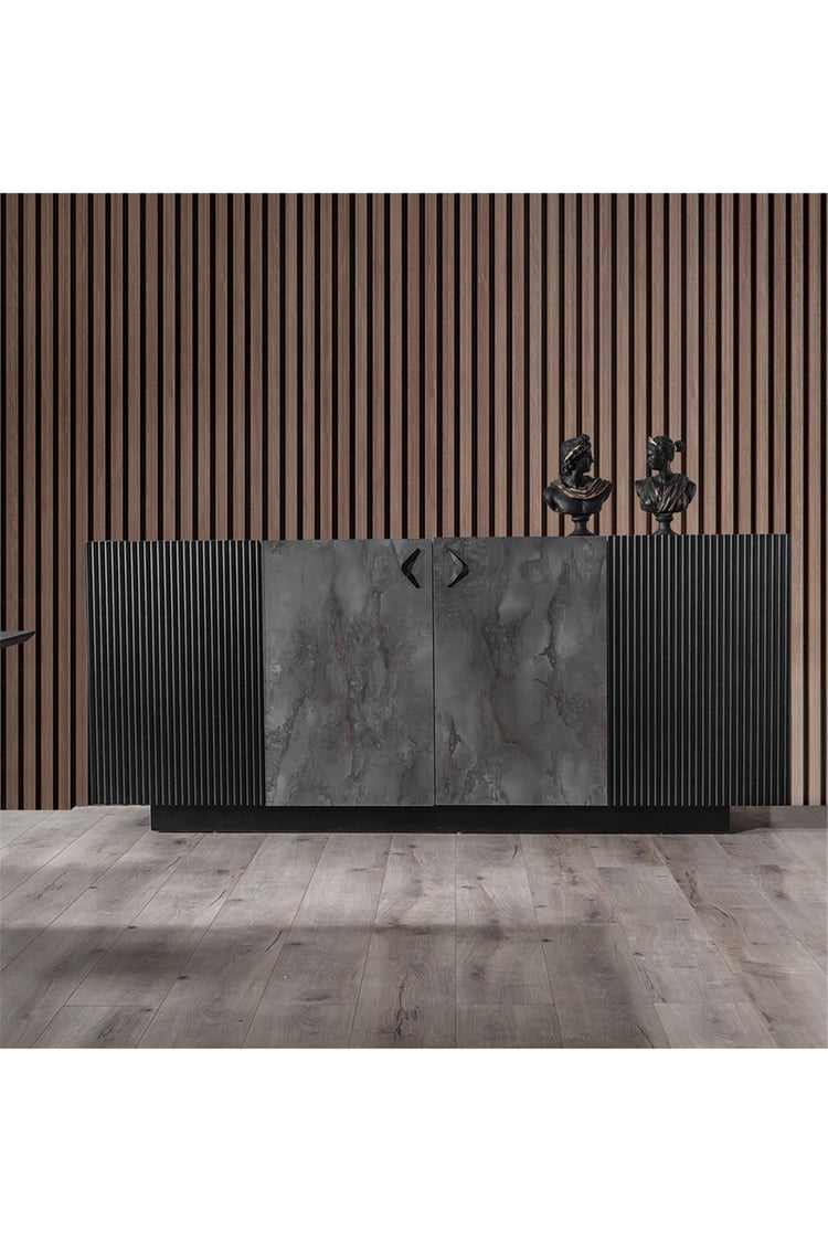 Eymense İroni Alfa Ofis Konsolu Antrasit