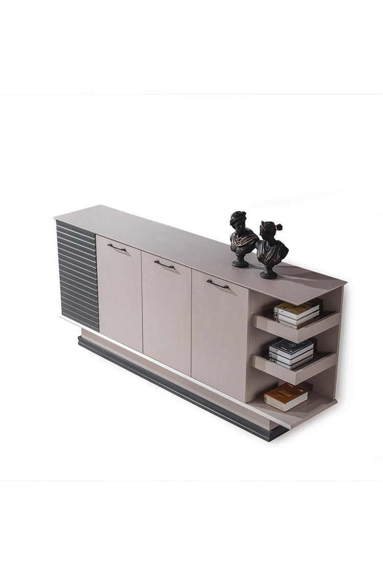 Eymense Kumsal Gama Ofis Konsolu Krem