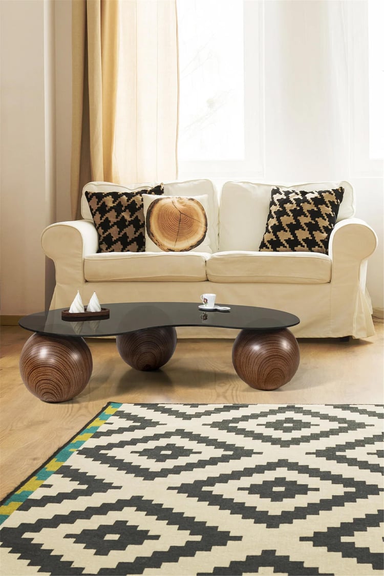 Eymense Nero Orta Sehpa