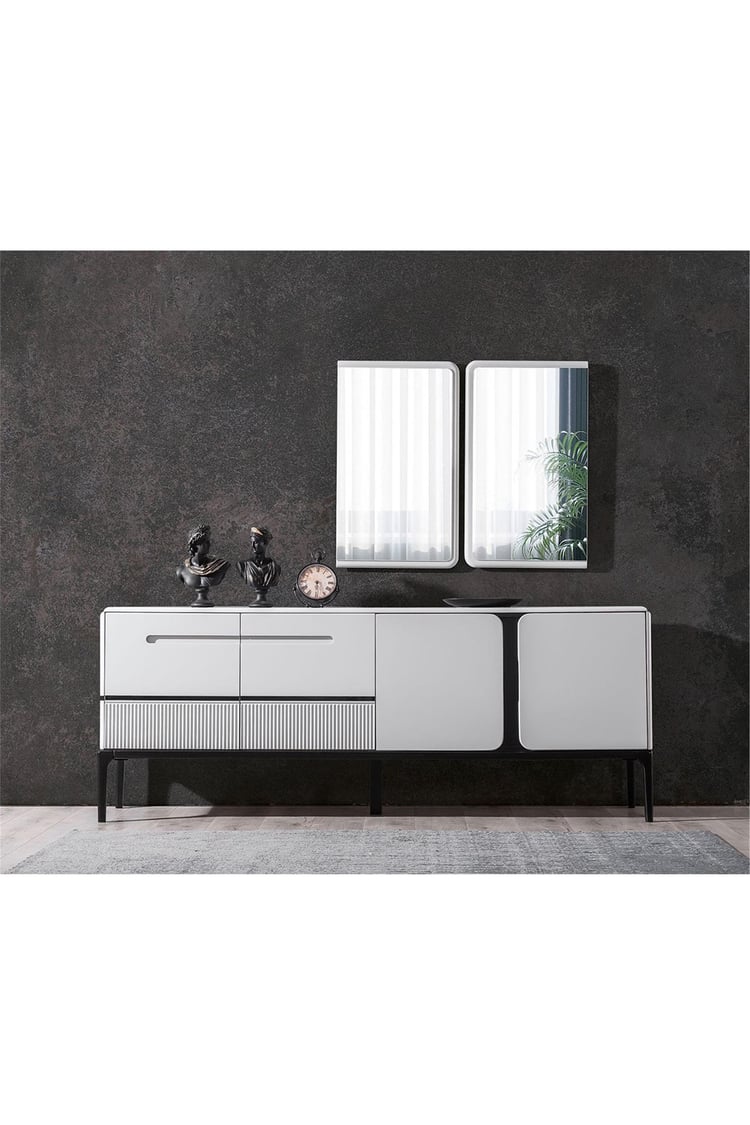 Eymense Nirvana Yemek Odası Konsolu Beyaz