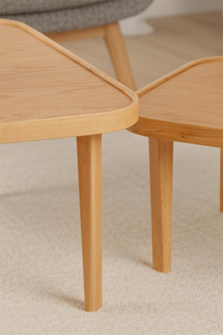 Eymense Pera Orta Sehpa İkili Set Ceviz