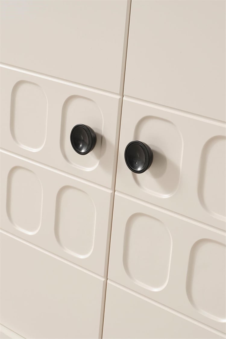 Eymense Petek Modern Yemek Odası Konsol Ayna Krem