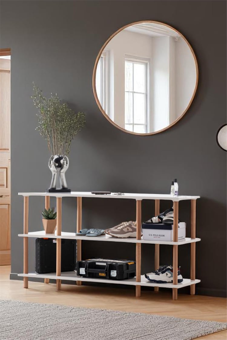 Eymense Pia Çok Amaçlı Konsol Beyaz