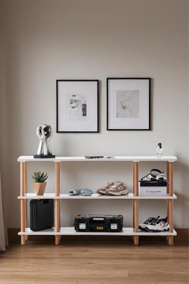 Eymense Pia Çok Amaçlı Konsol Beyaz