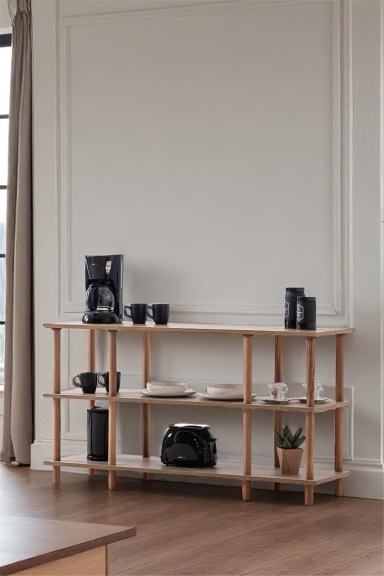 Eymense Pia Çok Amaçlı Konsol Ceviz