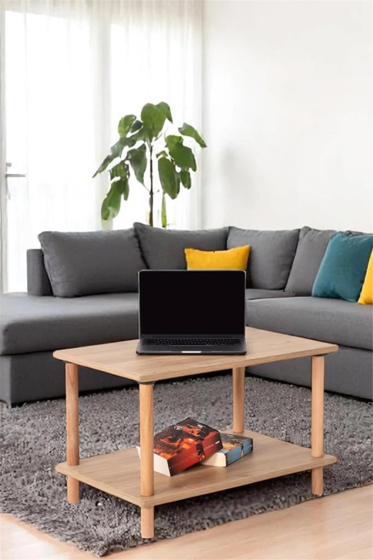 Eymense Pia Orta Sehpa Ceviz