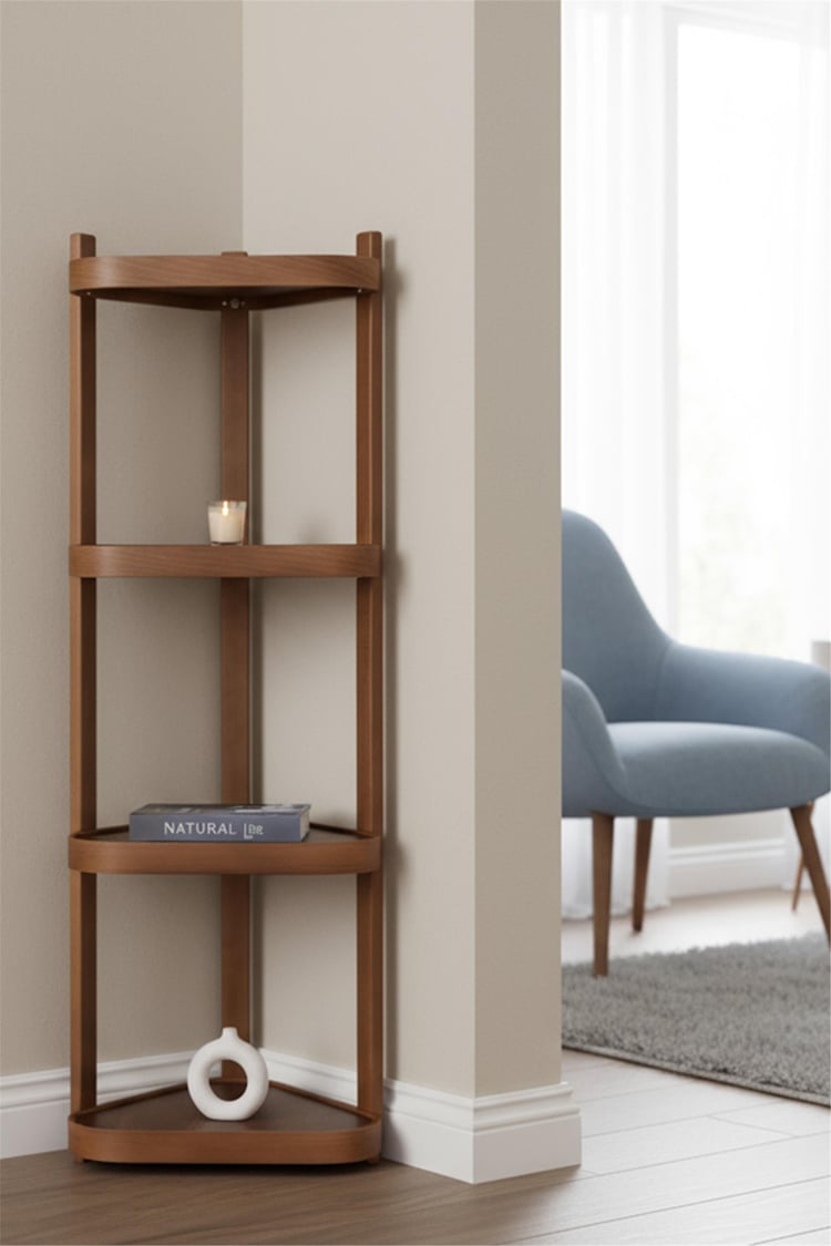 Eymense Polo Köşe Kitaplık