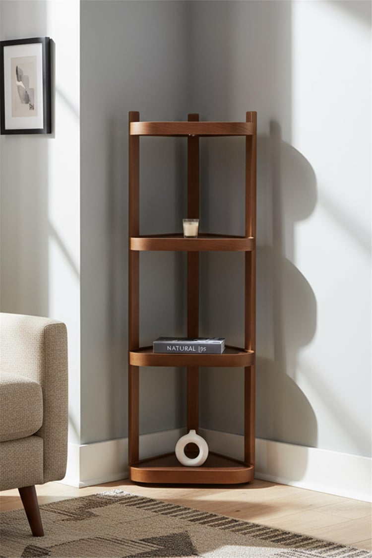 Eymense Polo Köşe Kitaplık