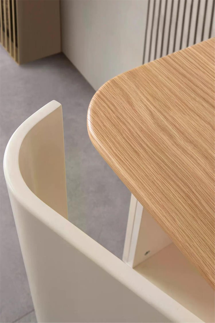 Eymense Salda Aynalı Yemek Odası Konsolu Krem