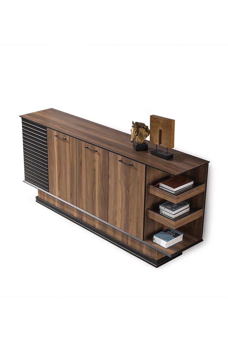 Eymense Tesbih Gama Ofis Konsolu Ceviz