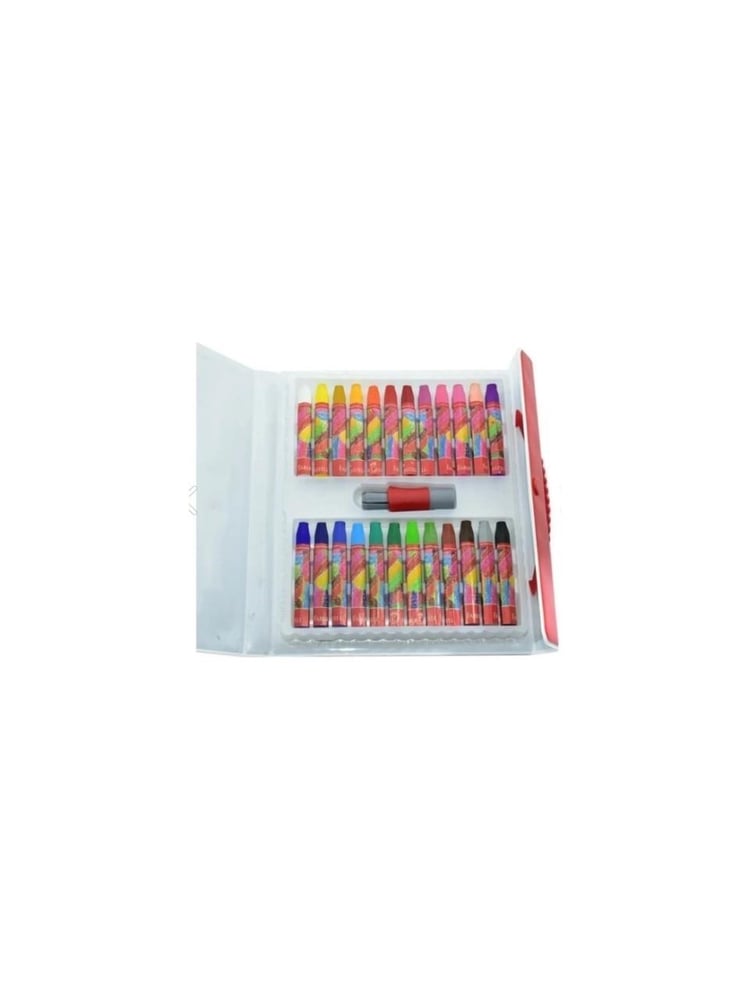 Faber Castell Pastel Boya Plastik Çantalı 24 Renk