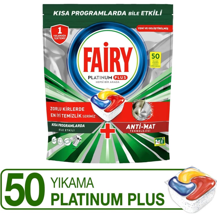 Fairy Platınum Plus 50Lı Antı Mat