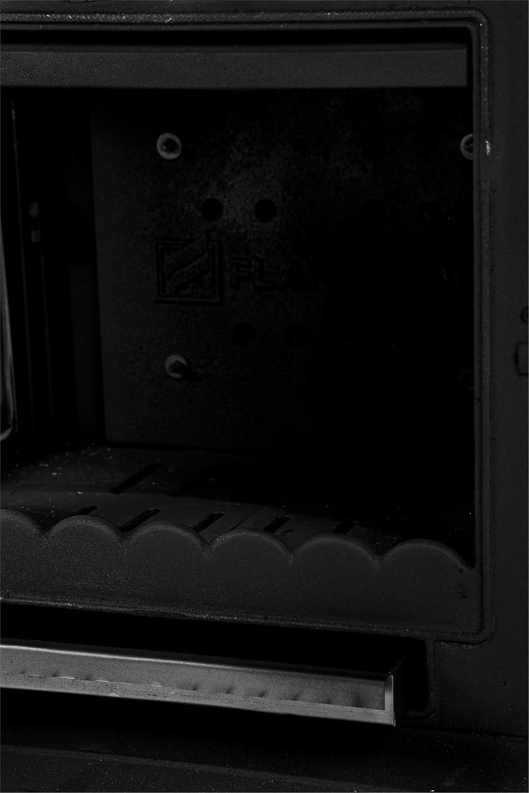 FLAME STOVE Modena Lüx Oven Pik Döküm Şömine Soba (024)