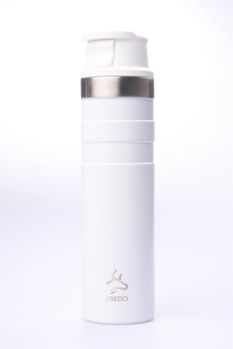 Fredo Comfort Therm 600Cc Çelik Termos Parlak Beyaz